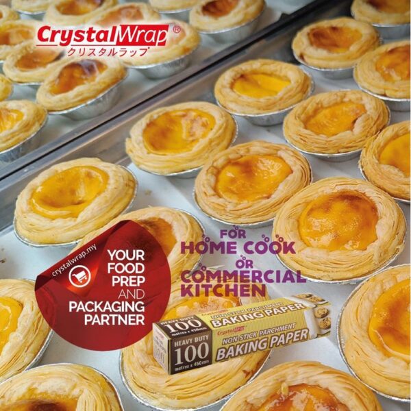 Crystal Wrap Baking Paper 450mm x 100m - Image 3