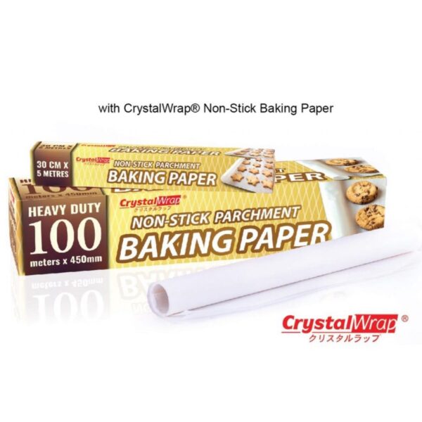 Crystal Wrap Baking Paper 450mm x 100m - Image 5