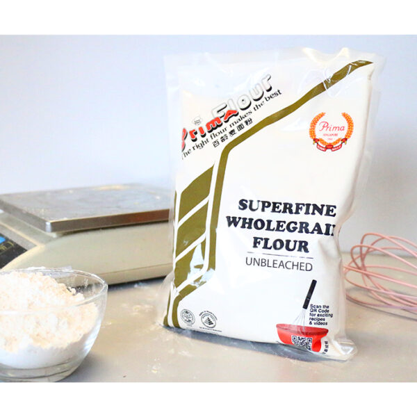 PRIMA FLOUR Superfine Wholegrain Flour (Unbleached) 500g - Image 3