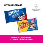 Oreo Crumbs 454g (Expiry Date 1 Mar 2024) / 1kg & Chipsmore Crumbs 454g