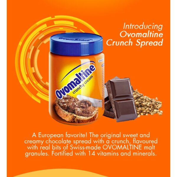 Ovomaltine Crunchy Spread 380g / 680g - Image 4
