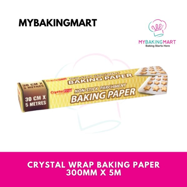 Crystal Wrap Baking Paper Roll 30cm x 5m