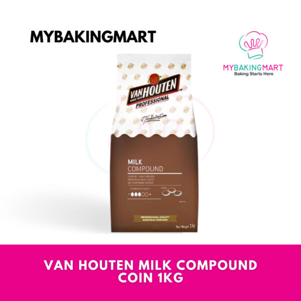Van Houten Milk Compound Baking Chocolate 1kg