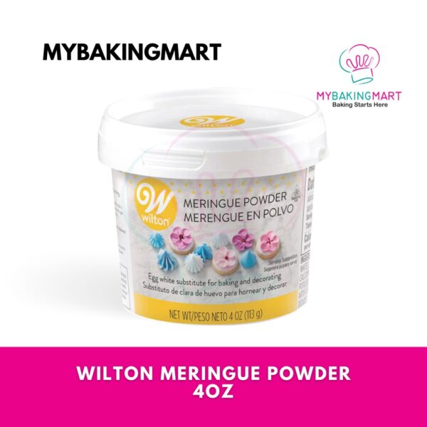 Wilton Meringue Powder 4 Oz/16 Oz - Egg White Powder - Image 2