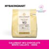 Callebaut W2 Finest Belgian White Chocolate Callets 400g