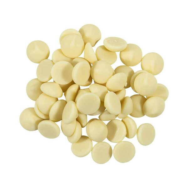 Callebaut W2 Finest Belgian White Chocolate Callets 400g - Image 4