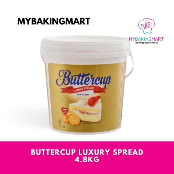 Buttercup Luxury Spread Pail 4.8kg Mentega