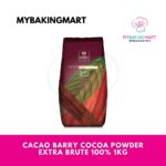 Cacao Barry Cocoa Powder Extra Brute 100% 1kg