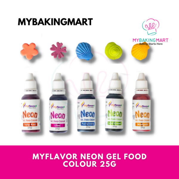 MyFlavor Neon Gel Food Colouring 25g