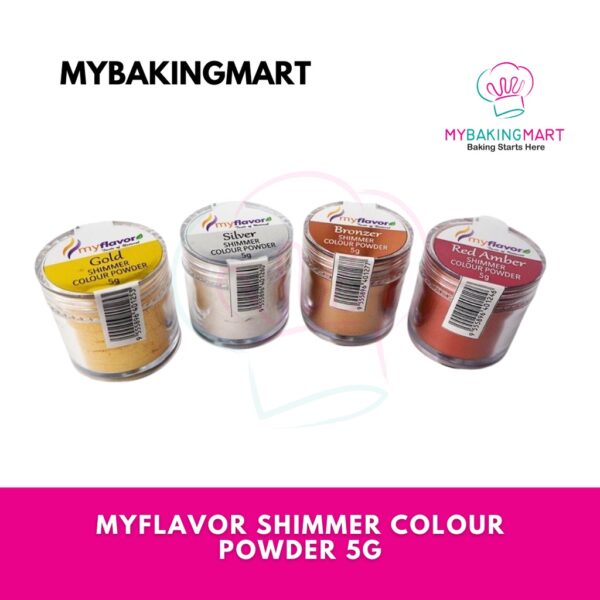Myflavor Shimmer Food Colour Powder 5g