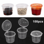 PP Sauce Container With Lid 10ml (50pcs) / 25ml (100pcs) - Image 6