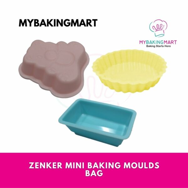 Fackelmann Assorted Zenker Mini Baking Moulds Bag
