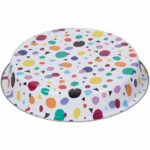 Wilton Bake & Bring Geometric Print Non-Stick Round Cake Pan 8.5" x 1.2" - Image 3