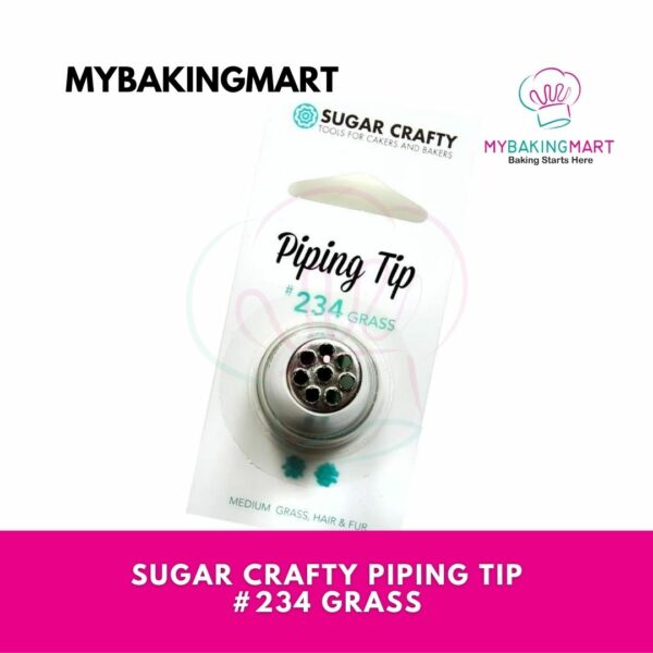 Sugar Crafty Piping Tip #234 Grass