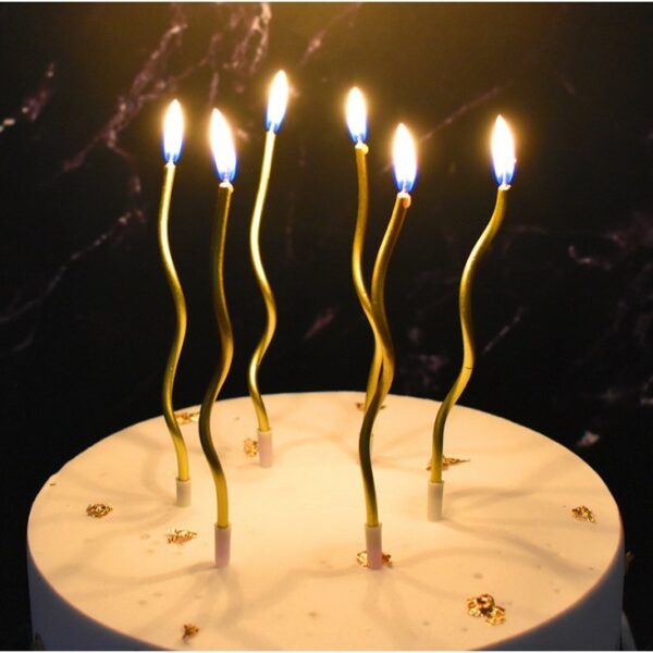 Rainbow Candle Birthday Candle 6pcs/box - Image 6