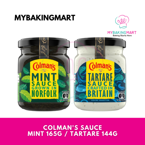 Colman's Classic Mint Sauce 165g / Colman's Tartare Sauce 144g