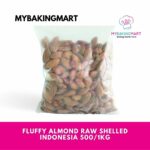 FLUFFY Almond Nut Raw 500g/1kg  Nib / Strip / Flake / Shelled - Image 4
