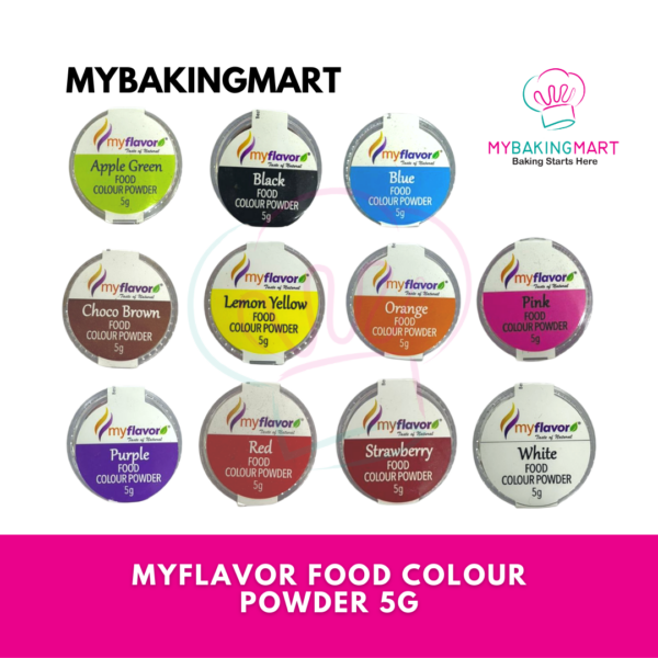 Myflavor Matte Food Colour Powder 5g