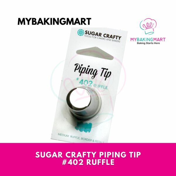 Sugar Crafty Piping Tip #402 Ruffle