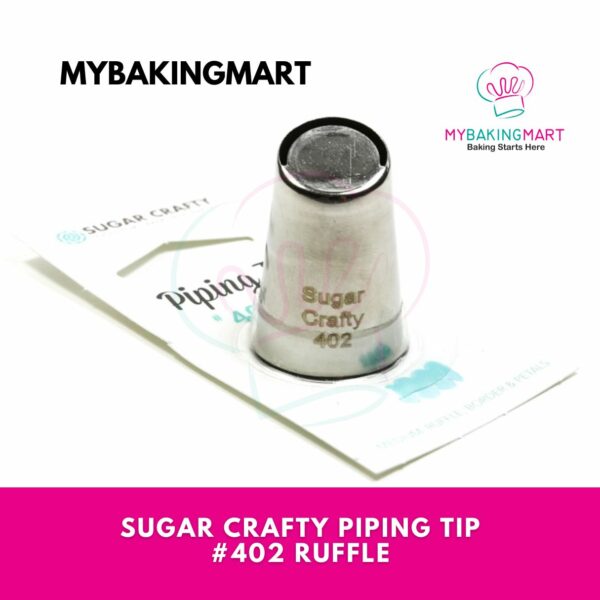 Sugar Crafty Piping Tip #402 Ruffle - Image 2
