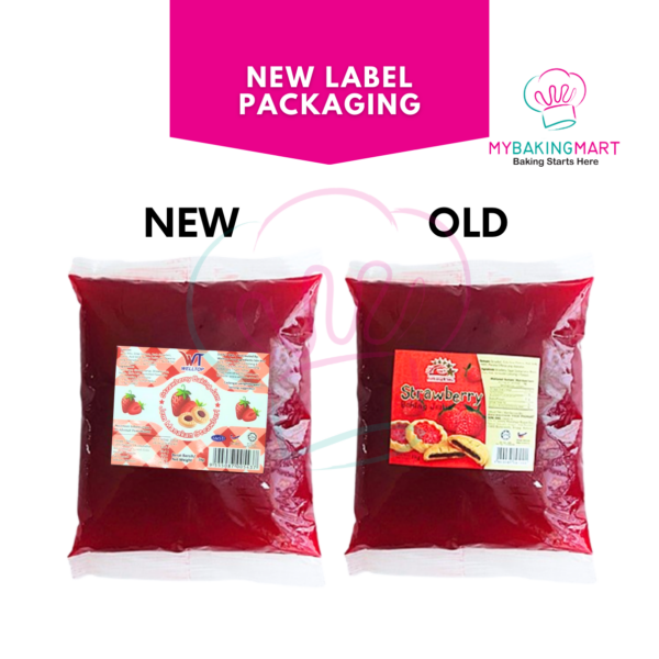 Filling Pineapple / Strawberry / Blueberry / Peanut Spread 1kg - Image 3