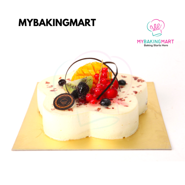 Assorted Cake Board Round & Square 5pcs (Gold) / Papan Kek - Image 3