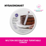 Wilton Decorating Turntable Scalloped Edge 12"