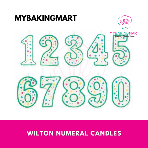 Wilton Numeral Candle 0-9
