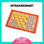 De Marle Silpat Macaron Baking Mat for 28 Small Size 37.5cm x 27.5cm