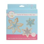Cake Star Snowflake Cutters and Texture Mat Set