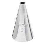 Wilton Round Cake Decorating Tip #5 - Icing Nozzle - Sugar Cookie - Image 2