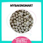 Fluffy Sprinkles Color Ball - Silver (7mm)