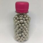 Fluffy Sprinkles Color Ball - Silver (7mm) - Image 3