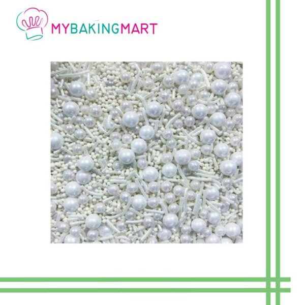 Fluffy Sprinkles - Pearly White - Image 2