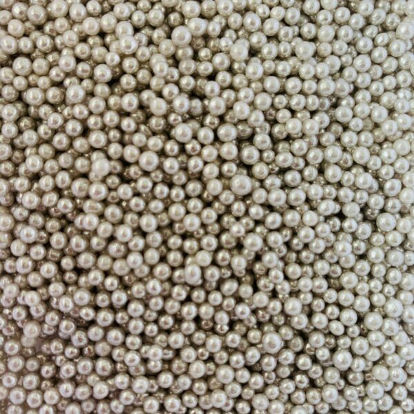Fluffy Sprinkles Color Ball - Silver (2mm) - Image 3
