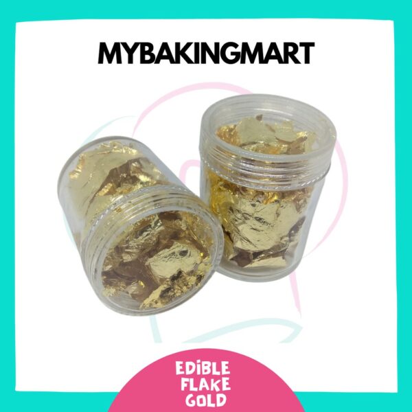 Edible Flake (Gold/Rose Gold/Silver) - Image 2