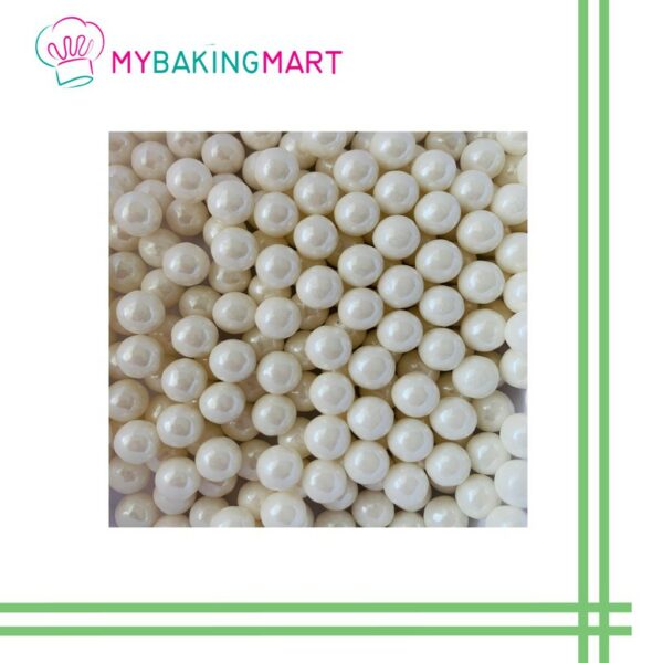 Fluffy Sprinkles Color Ball - White (7mm) - Image 2