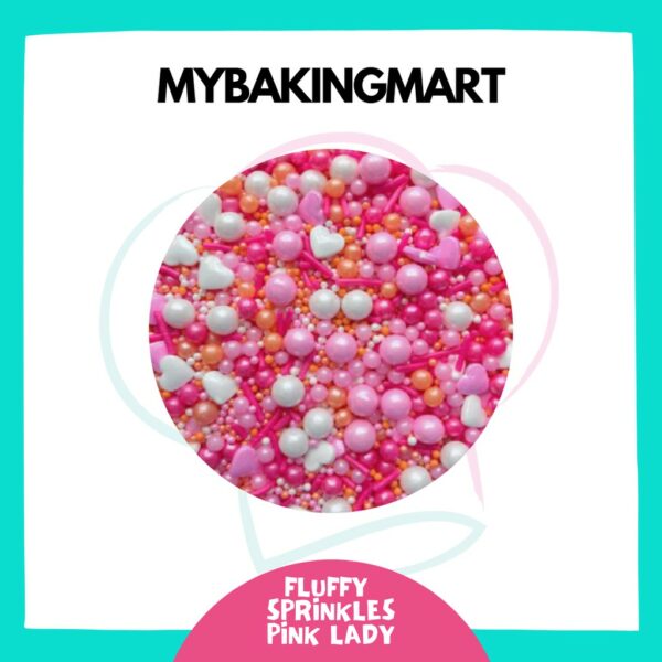 Fluffy Sprinkles - Pink Lady