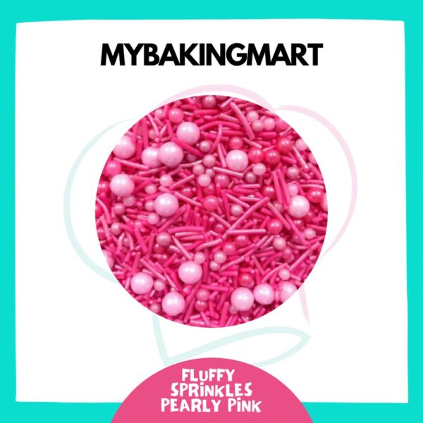 Fluffy Sprinkles - Pearly Pink