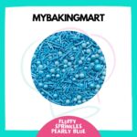 Fluffy Sprinkles - Pearly blue