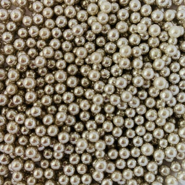 Fluffy Sprinkles Color Ball - Silver (4mm) - Image 3