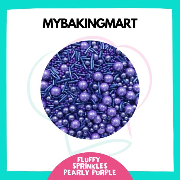 Fluffy Sprinkles - Pearly Purple