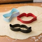Wilton Bow Tie, Moustache & Lips Cookie Cutter Set - Image 3