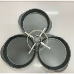 Wilton Round Checkerboard Cake Pan Set - Image 2