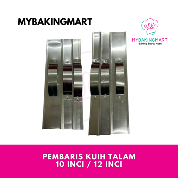 FLUFFY Pembaris Kuih Talam (Aluminium) - 1 Set/3pcs