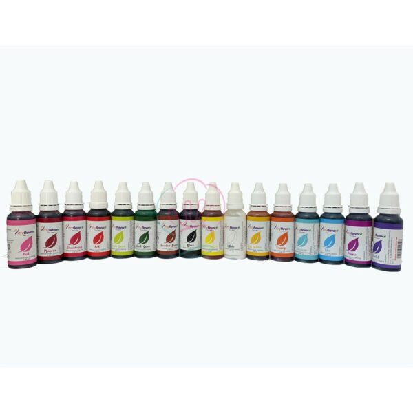 Myflavor Airbrush Food Colouring Set (16 Colours) - Image 4