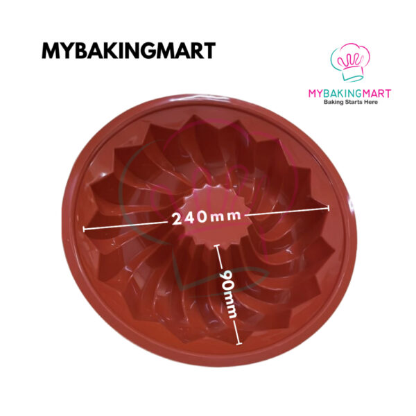 Pavoni Silicone Cake Bundt Formaflex 240cm Diameter - Image 5