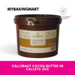 Callebaut Cocoa Butter in Callets 3kg