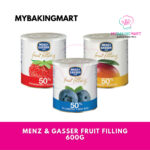Menz Gasser Fruit Filling 60g (Blueberry / Strawberry / Mango)
