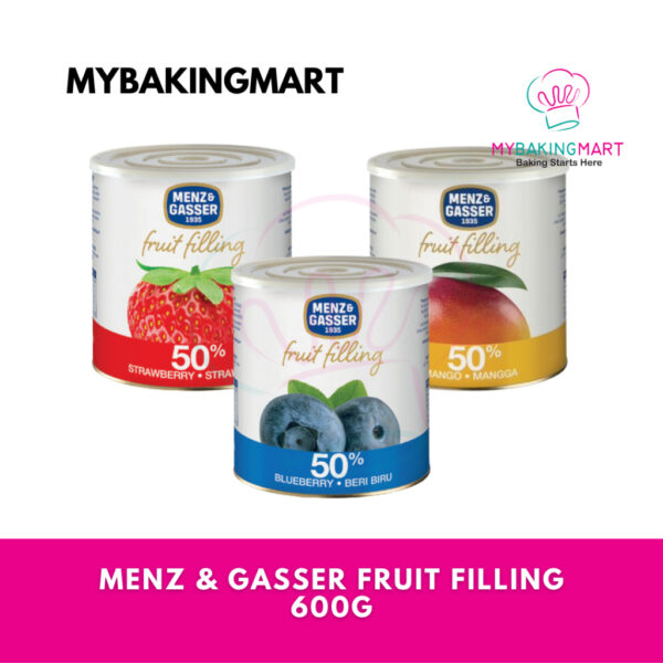 Menz Gasser Fruit Filling 60g (Blueberry / Strawberry / Mango)
